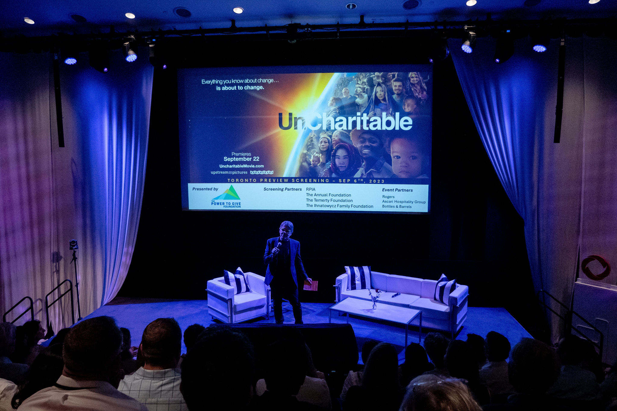 UnCharitable screening event